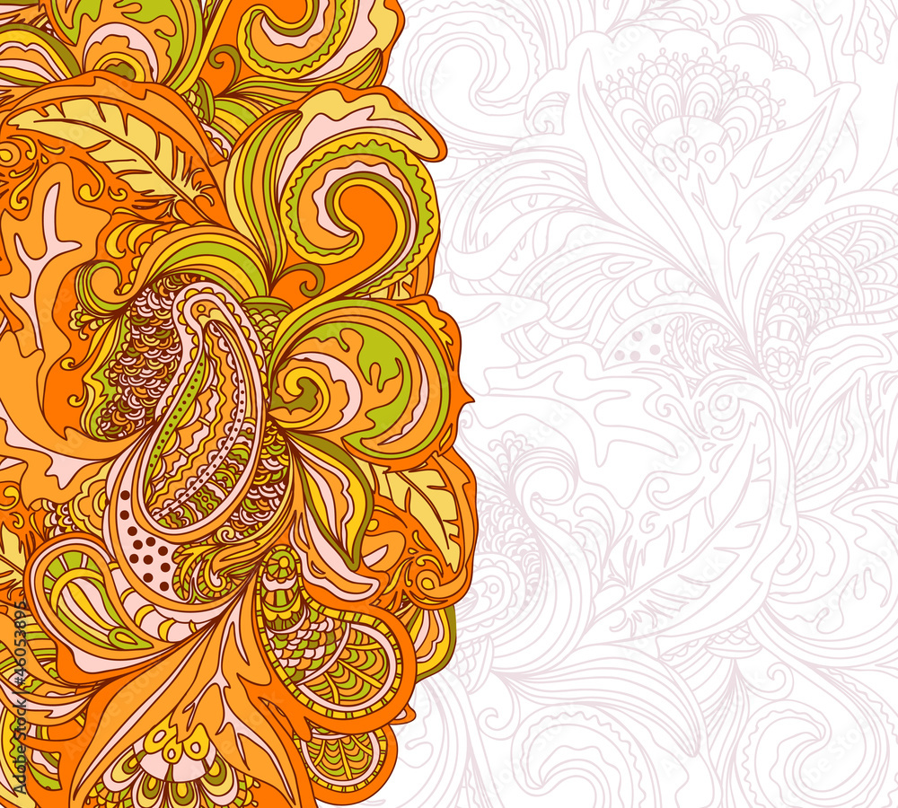 Abstract Floral background Abstract Floral background