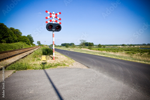 Znak drogowy / Przejazd kolejowy