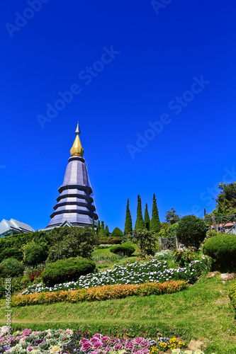 Doi Inthanon Pagoda  thailand