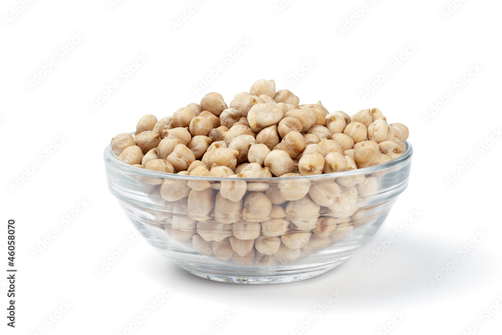 Garbanzos en un bol Garbanzos en un bol