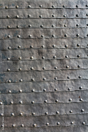Medieval iron door texture