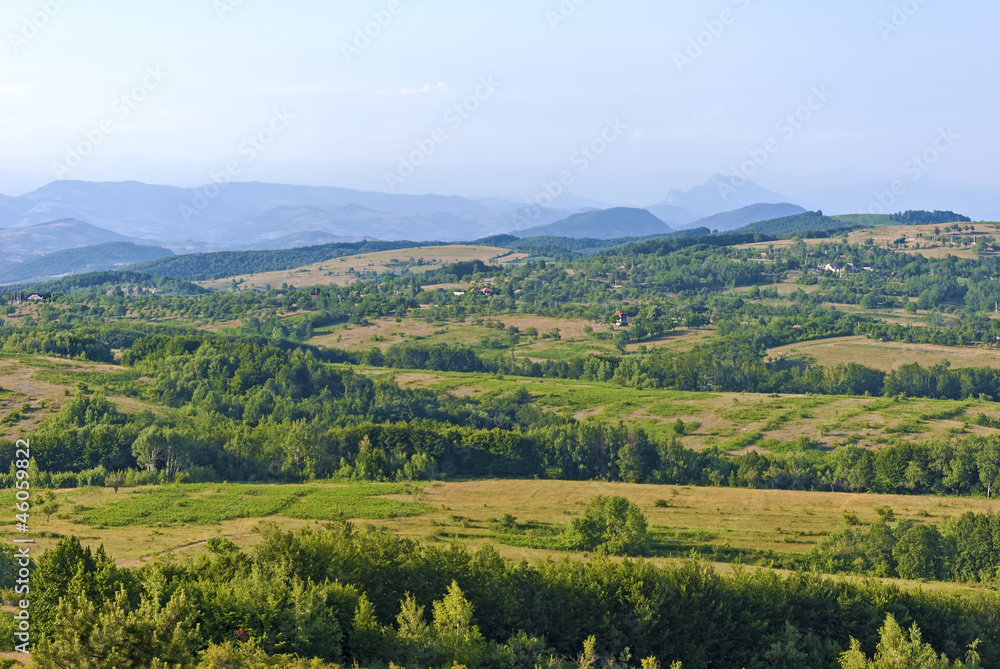 Fototapeta premium Carpathian mountain landscape