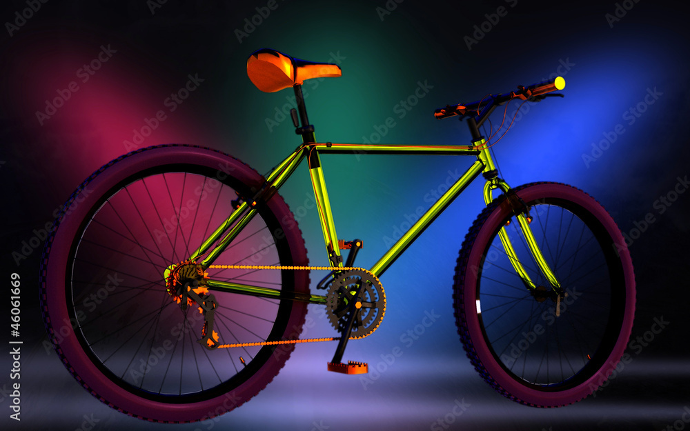 Fototapeta premium professional freestyle bicycle