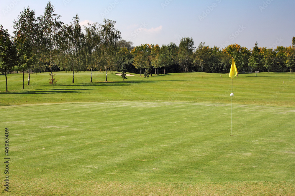 Obraz premium Holes of golf