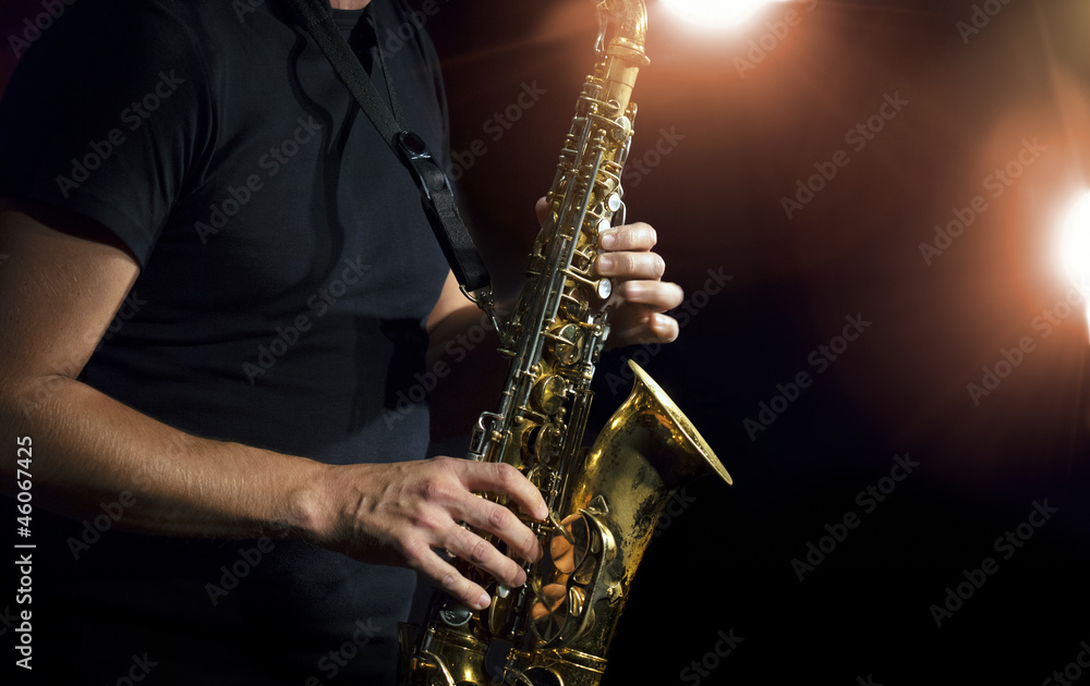 Naklejka premium Sax