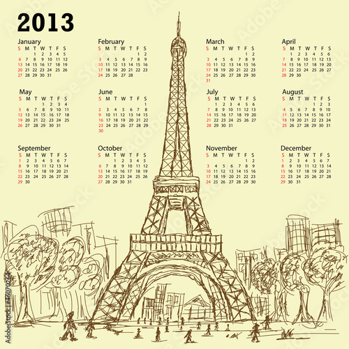 eifel calendar