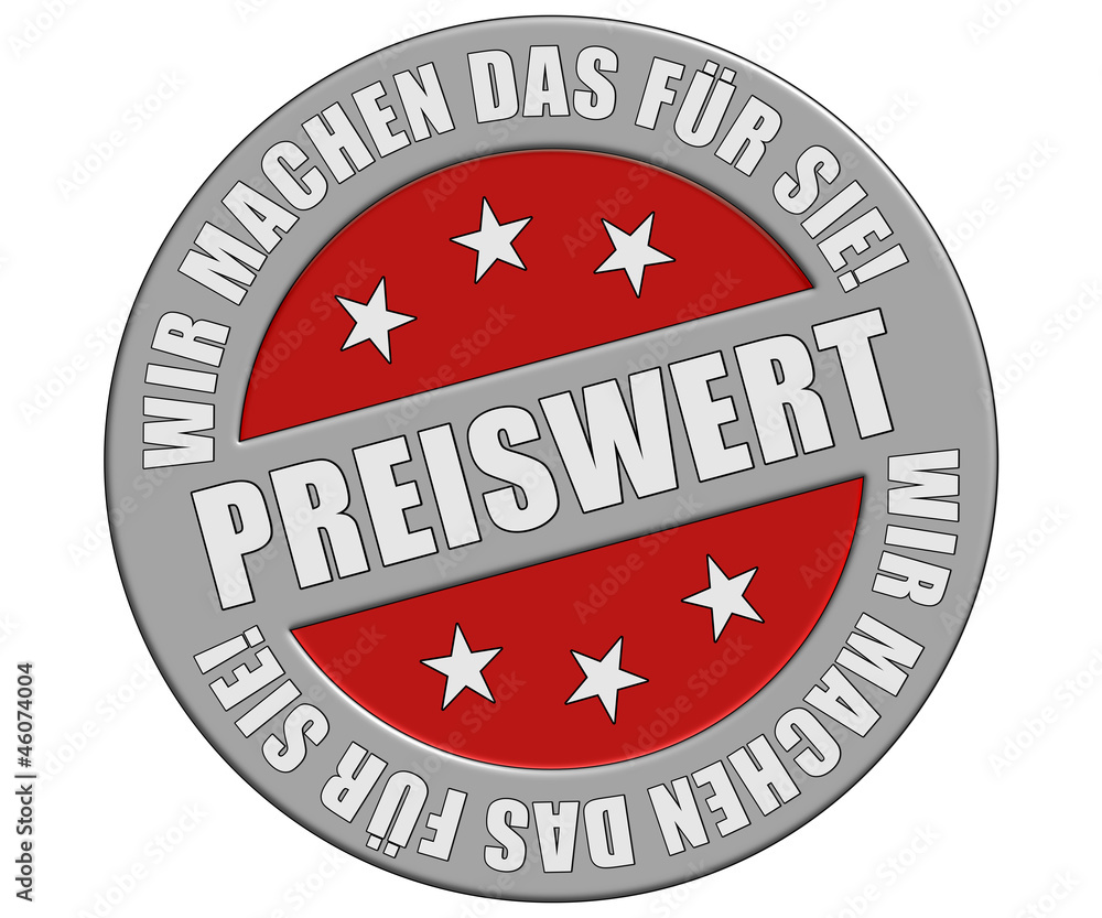 Schild graurot rt WMDFS PREISWERT Schild graurot rt WMDFS PREISWERT