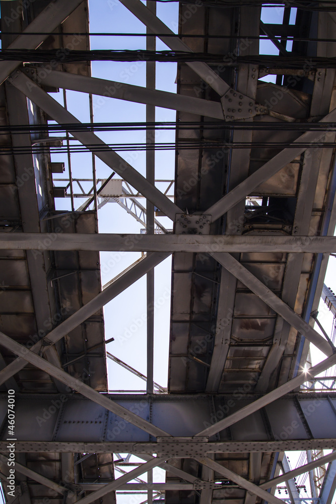 The steel bridge