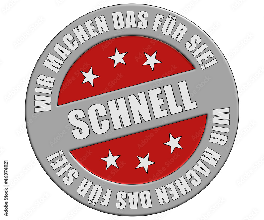 Schild graurot rt WMDFS SCHNELL Schild graurot rt WMDFS SCHNELL