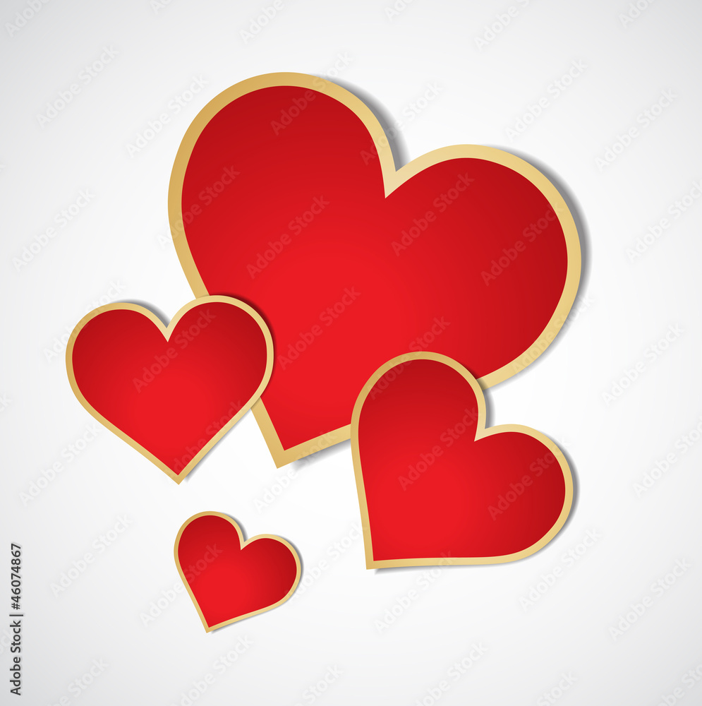 Valentine's day vector background. Valentine's day vector background.