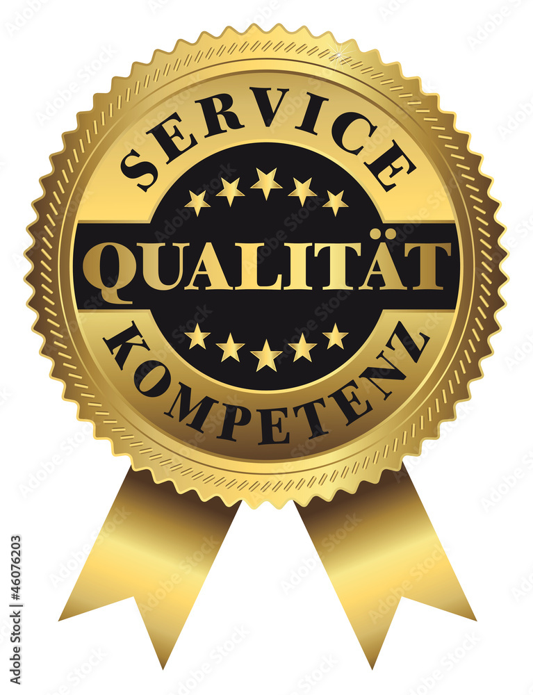 Service - Qualität - Kompetenz Premium Goldvignette Service - Qualität - Kompetenz Premium Goldvignette