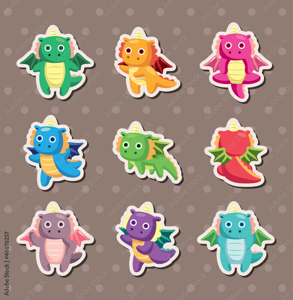 fire dragon stickers fire dragon stickers