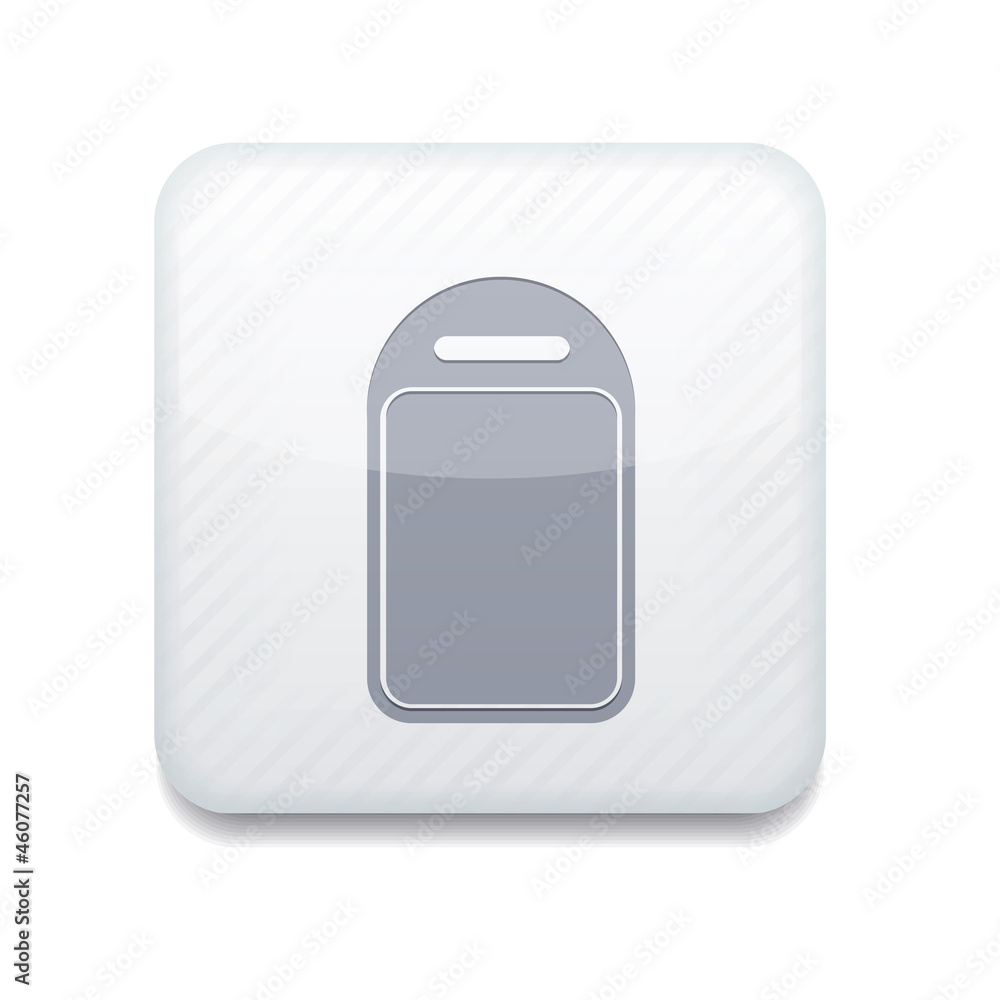 Vector white kitchen board icon. Eps10. Easy to edit Vector white kitchen board icon. Eps10. Easy to edit