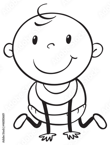 Baby outline