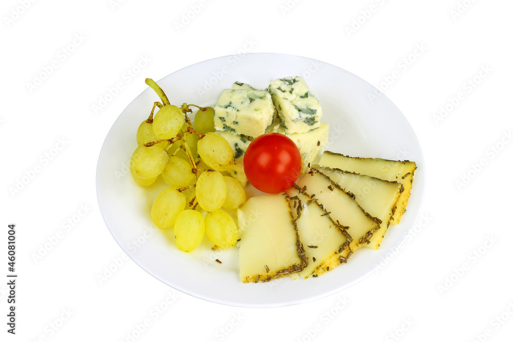 Cheese nad grapes Cheese nad grapes