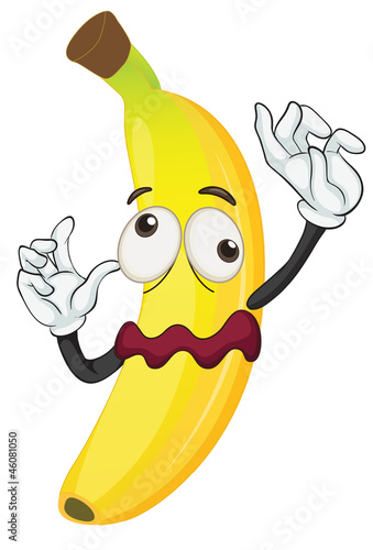 a banana