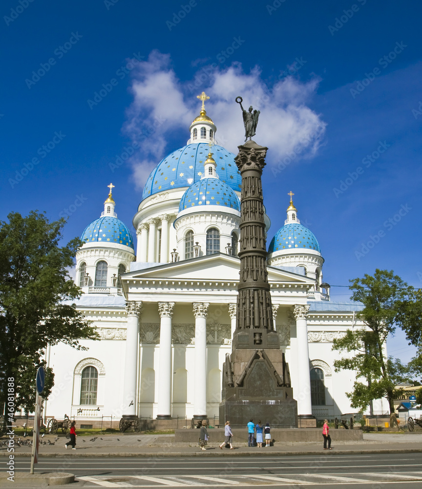 St. Petersburg, Trinity Izmaylovskiy cathedral