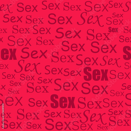 sex seamless pattern