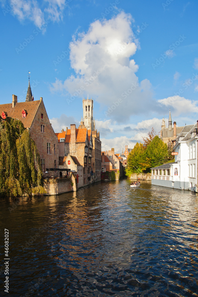 Fototapeta premium Ansicht von Brügge in Belgien