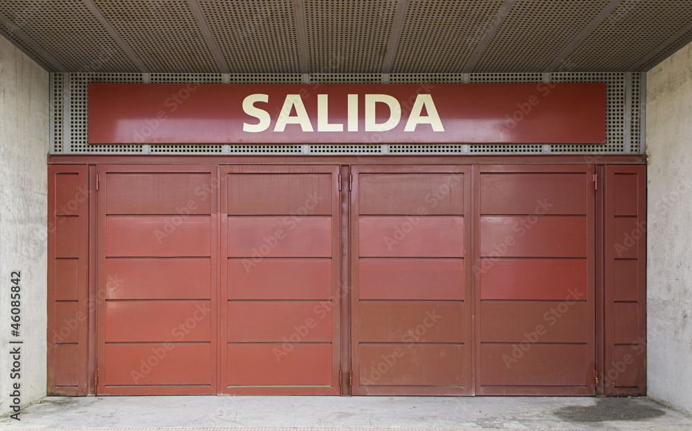 Obraz premium Exit door