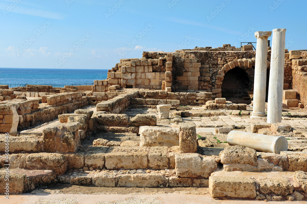 Old Caesarea in Israel