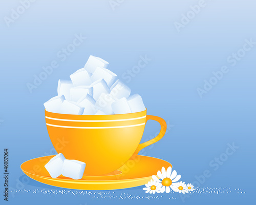 sugar cube cup