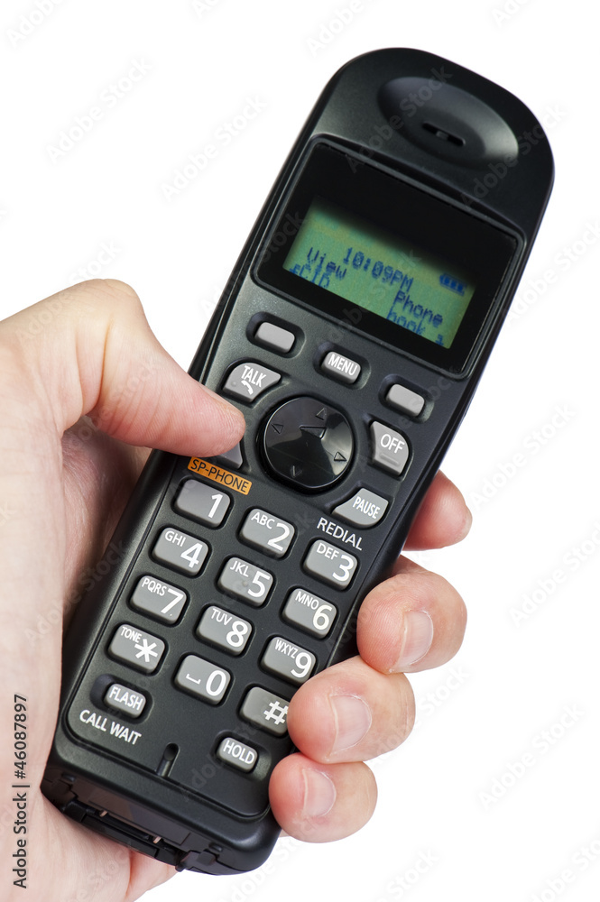 Hand holding phone Hand holding phone