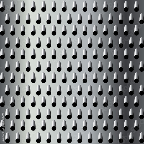 Metal grater texture
