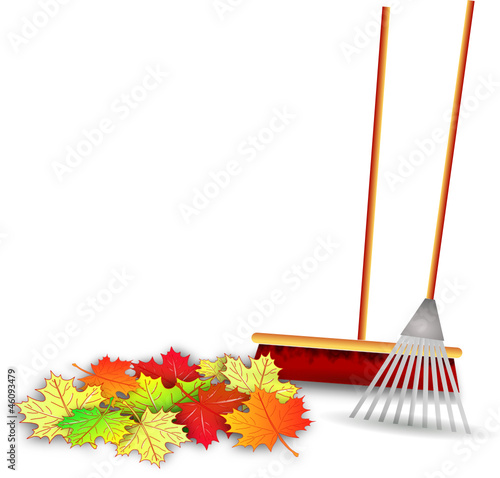 Herbstlaub Kehren