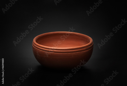 Soft clay pot : bowl photo