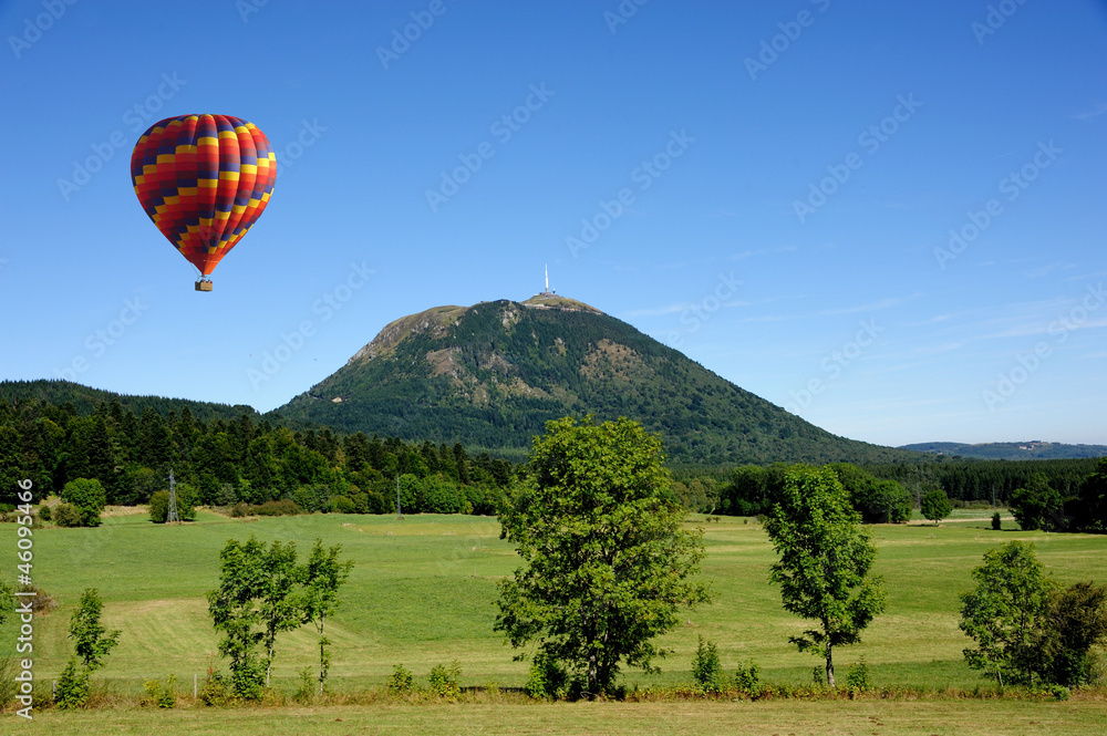 Fototapeta premium Montgolfière