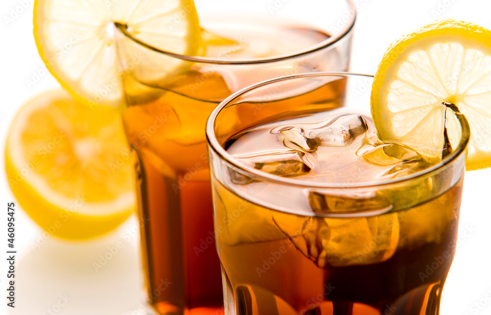 Cocktail Long Island Ice tea close up