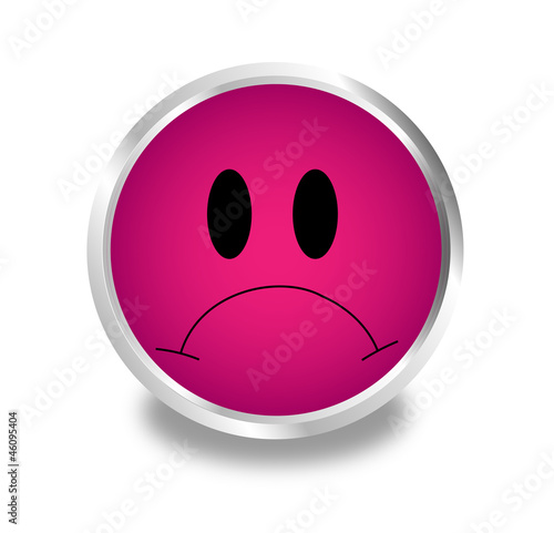 Vektor Smilie Rosa