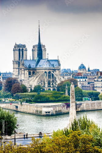 Notre Dame vue de l'IMA