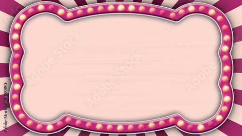 flash light pink marquee loop