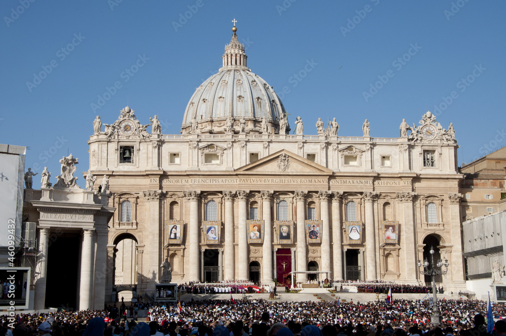 Obraz premium Piazza San Pietro - Roma