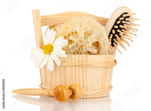 Obraz na płótnie Loofah isolated on white