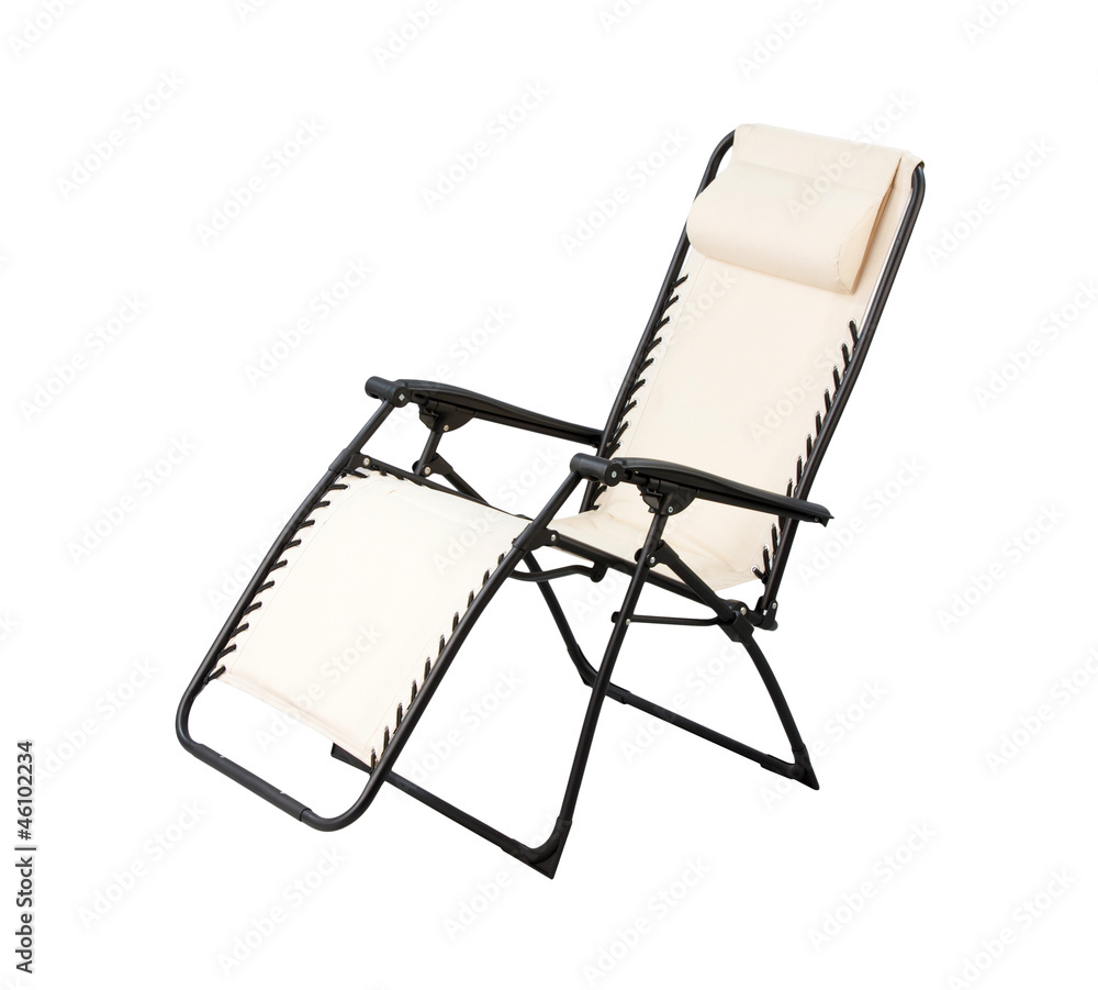 Relaxing chair isolated on white background Relaxing chair isolated on white background