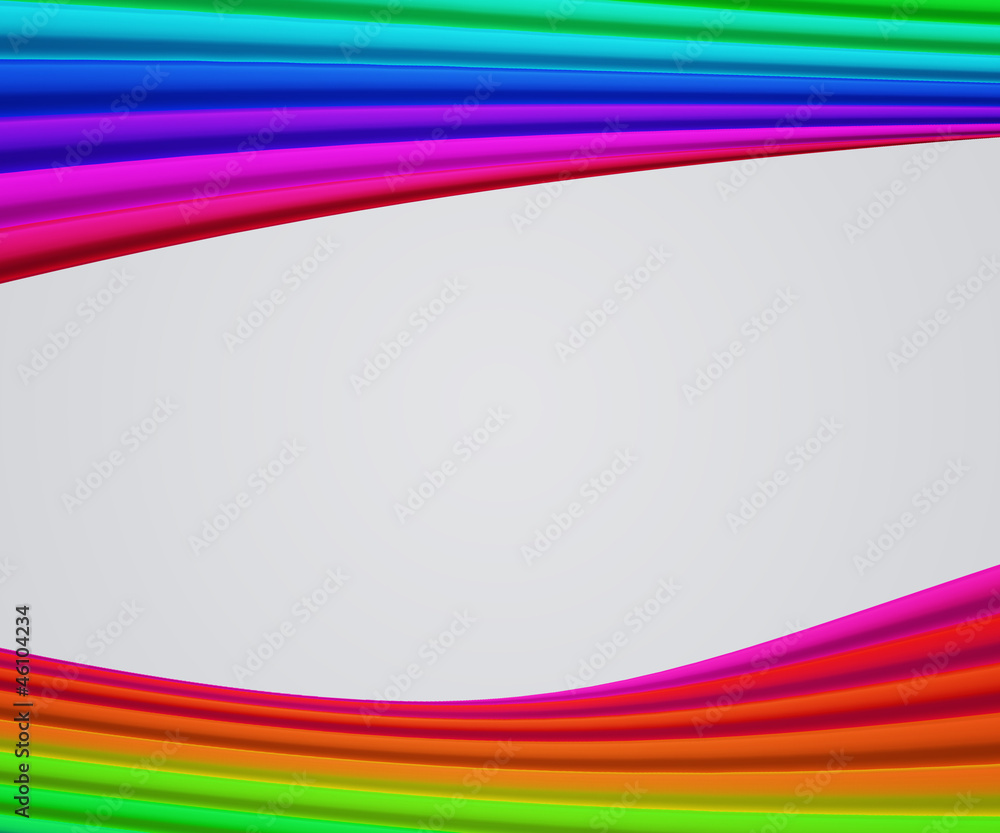 Rainbow Frame Shapes Background Rainbow Frame Shapes Background