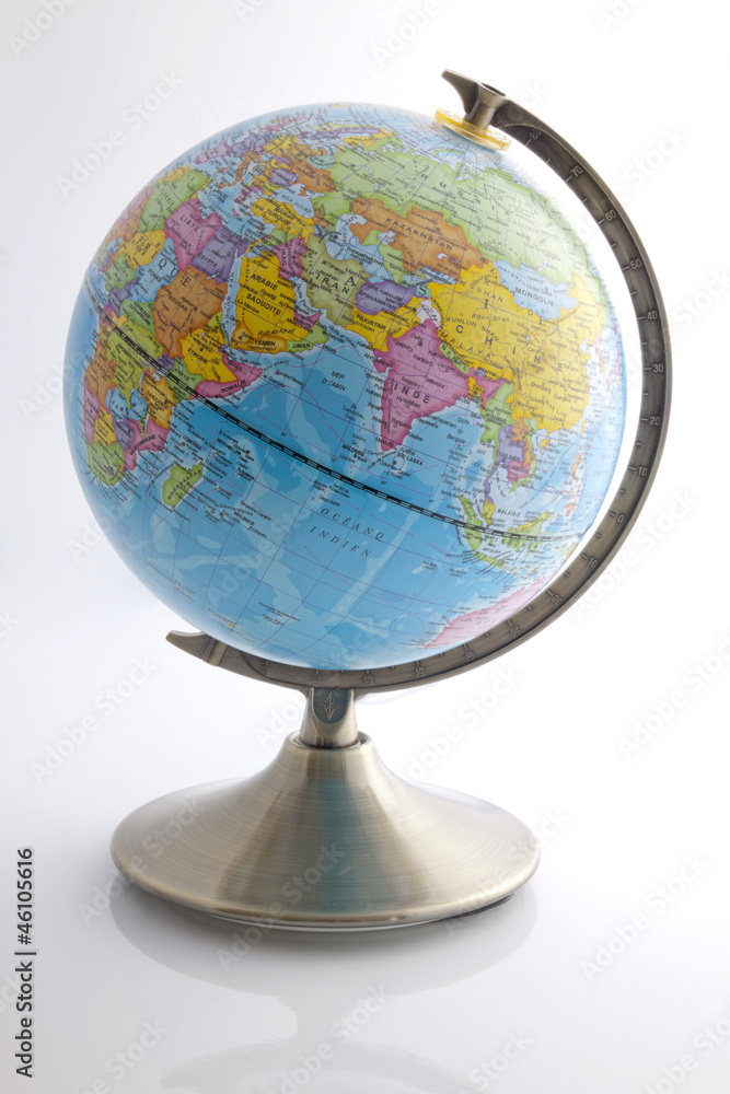 Naklejka premium Globe
