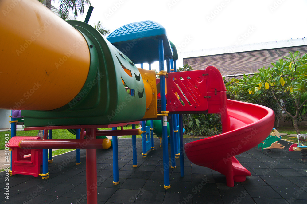 Playground without children