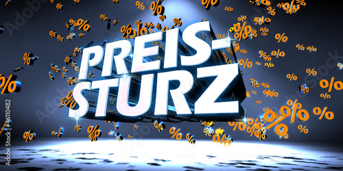 Preissturz