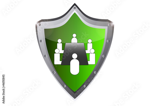 business meeting icon management office board of directors