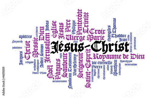 WEB ART DESIGN TAG CLOUD JESUS CHRIST DIEU MESSIE CHRISTMAS  020