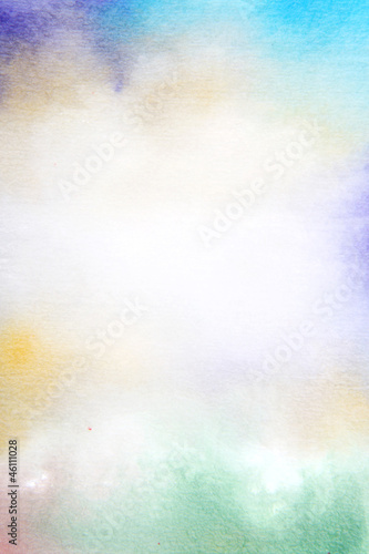 Abstract textured background: blue, white, and green patterns