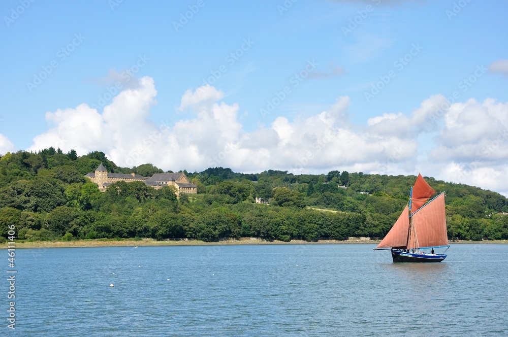 voyage au travers de l'aulne maritime