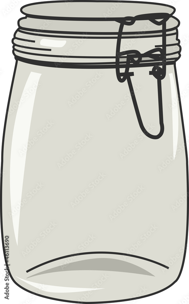 Jar vector illustration Jar vector illustration