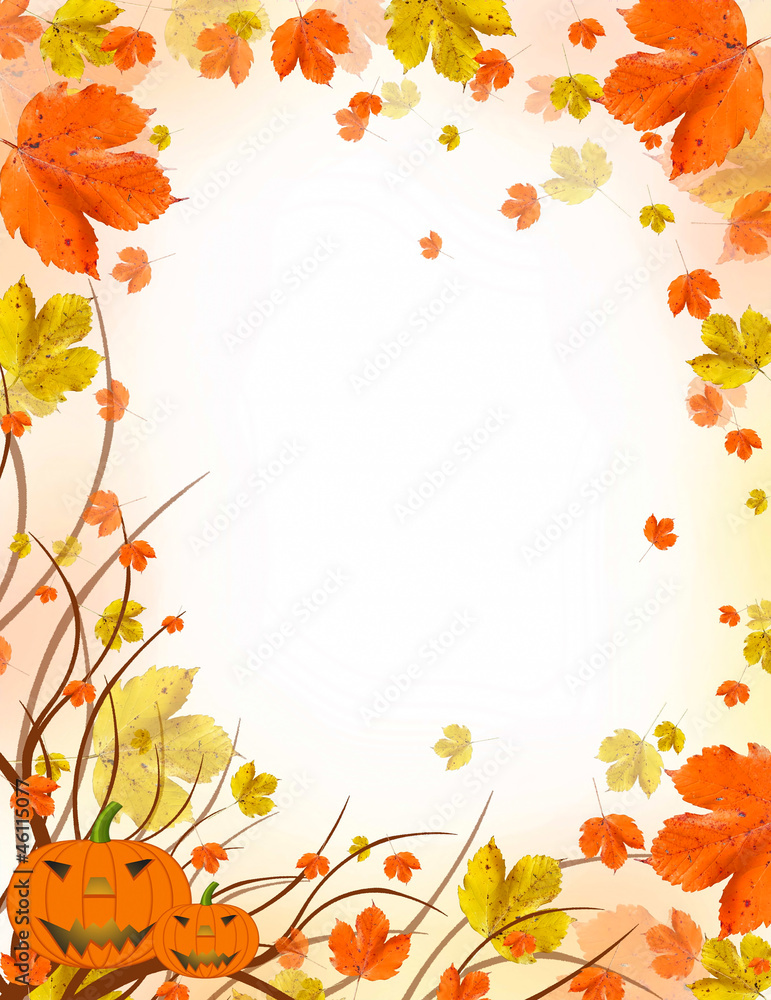 Autumn greeting Autumn greeting