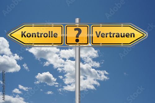Vertrauen oder Kontrolle?