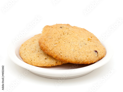 plate with cookies